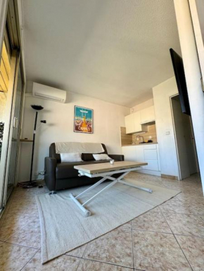 Joli appartement avec terrasse, chambre indépendante, proche Croisette